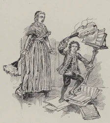 German Composer Ludwig van Beethoven as a Child